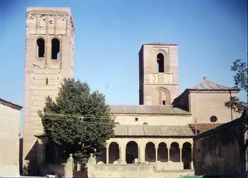 Uitzicht op de kerk van San Martin
